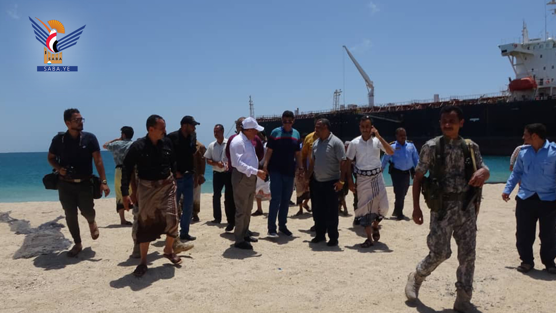 Transport Minister inspects maritime & commercial activity at Salif Port & Ras Issa Marina