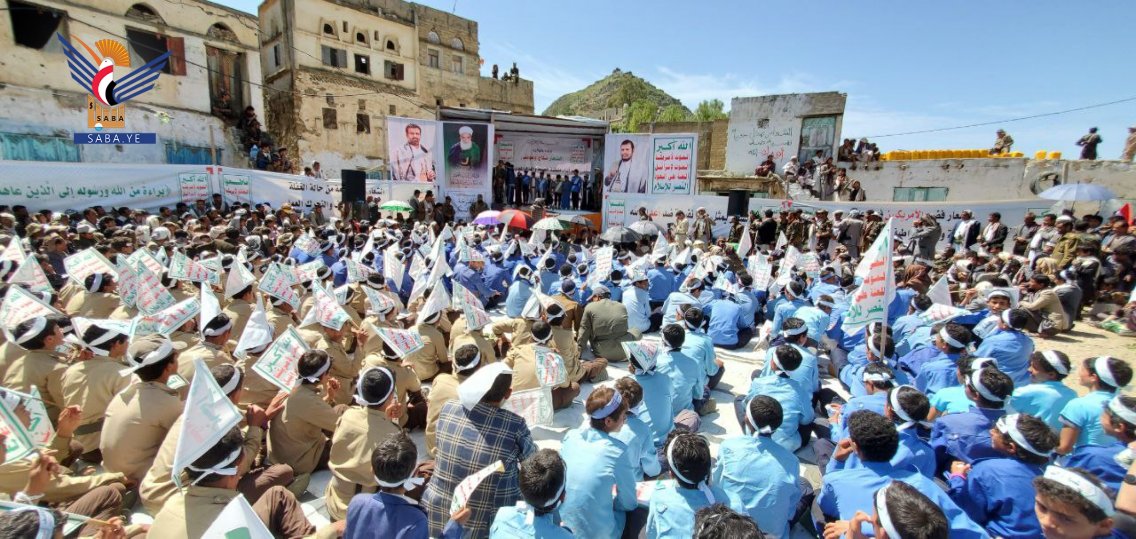 مهرجان وعرض كشفي لطلاب الدورات الصيفية في حيدان بصعدة