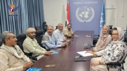 نائب رئيس هيئة الأركان يلتقي القائم بأعمال رئيس بعثة الأمم المتحدة لدعم اتفاق الحديدة