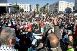 مسيرات ووقفات تضامنية دعمًا لفلسطين في البرتغال