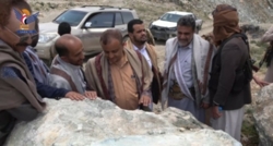 Besichtigung der Abbau von Bau- und Ziersteinen in Al-Bayda