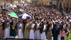 مسيرة جماهيرية وفعاليات في عمران إحياء لذكرى استشهاد الإمام الحسين عليه السلام