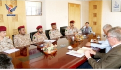 سرلشکر الرزامی با مشاور نظامی نماینده ویژه سازمان ملل در یمن دیدار می کند