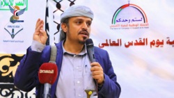 فعالية خطابية بمديرية همدان باليوم الوطني للصمود ويوم القدس العالمي