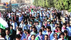 فعاليات طلابية في صنعاء تحيي ذكرى الشهيد القائد ونصرة لغزة
