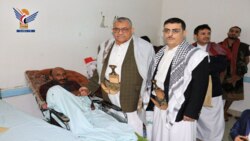 Führungskräfte des Finanzministeriums besuchen die Verwundeten in Krankenhäusern und medizinischen Zentren in Hauptstadt