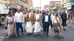 أمين العاصمة يتفقد مشروع ترميم شارع الزهراوي بمديرية السبعين