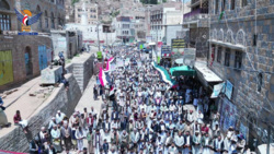 المحويت.. 74 مسيرة تحت شعار 