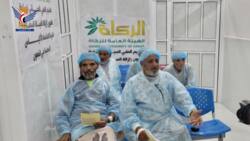 إجراء 240 عملية في مخيم العيون بالمستشفى العسكري في تعز 