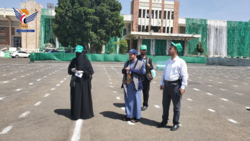 نائب وزير النقل يتفقد ساحة الفعالية النسائية المركزية بالعاصمة صنعاء