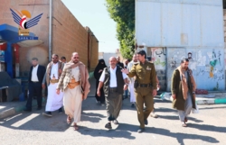 Al-Hamli inspeziert der Bedürfnisse der zentralen Besserungsanstalt in der Hauptstadt 