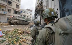 انسحاب جيش العدو الصهيوني من حي الزيتون والمقاومة تطلق صواريخ على 