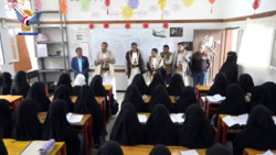 تفقد سير العملية التعليمية بعدد من مدارس مدينة المحويت