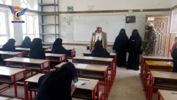 تفقد سير اختبارات الشهادة الثانوية في مدينة المحويت