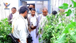 الرباعي والبخيتي يطلعان على أنشطة الزراعة المائية وإنتاج الأسمدة العضوية بذمار