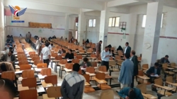 تدشين اختبارات الفصل الدراسي الثاني في جامعة حجة