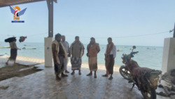 Inspizierung der Bedingungen der Fischer in Al-Nakhila, Gouvernement Al-Hodeidah