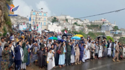 Hajjah Mass marches under slogan 