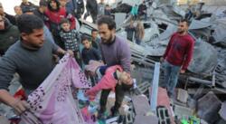 ثلاثة شهداء فلسطينيين في قصف إسرائيلي استهدف خيمة في  النصيرات