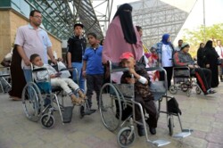 وصول أطفال جرحى من قطاع غزة إلى مالطا للعلاج