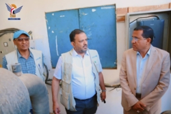 افتتاح مشروع مياه في مديرية الشغادرة بحجة