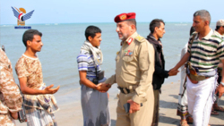 Direktor der Höheren Militärakademie und eine Reihe von Kommandanten besuchen die stationierende an der Westküste und auf der Insel Kamaran