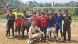 انطلاق دوري كرة القدم لطلاب الدورات الصيفية بالمحويت