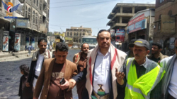 أمين العاصمة يدشن العمل بمشروع صيانة وترميم شارع الزهراوي في السبعين