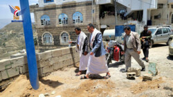 محافظ حجة يطلع على تنفيذ مشاريع الأعمال الطارئة لتلافي أضرار السيول