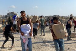 الصحة بغزة تدين نسف العدو الصهيوني مركز نورة الكعبي لغسيل الكلى