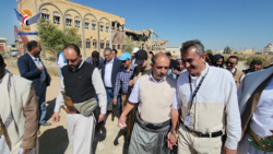Al-Hamli und Delegation internationaler und lokaler Organisationen prüfen den Bedarf einer Reihe von Einrichtungen in Saada