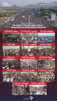 Beispiellose Massenbeteiligung in Hauptstadt und Provinzen als Zeichen der Treue zum Propheten der Nation und als Zeichen des Sieges für Gaza und Al-Aqsa-Moschee.