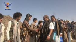 Der Generalsekretär des Rates für humanitäre Angelegenheiten besucht die stationierte Kv äftein den Nadschran Rhs