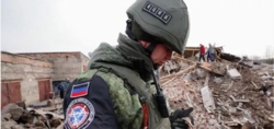 یک کشته و یک زخمی در بمباران اوکراین در جمهوری دونتسک