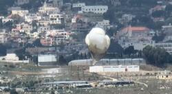المقاومة اللبنانية تسقط منطاد تجسس صهيوني داخل الأراضي اللبنانية