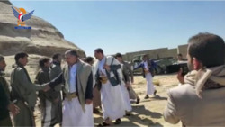 Inspizierung der Bedingungen der Stationierenden an mehreren Orten an der Taiz-Front wurden
