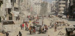 العدو الإسرائيلي ينذر عشرات آلاف الفلسطينيين للإخلاء من شمال قطاع غزة