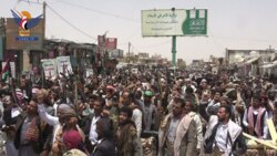 مسيرات الجوف تؤكد الثبات مع غزة وتبارك الرد الإيراني المزلزل على العدوان الصهيوني