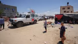 الصليب الأحمر: قصف 