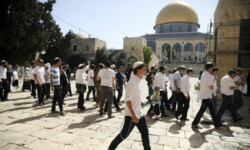 Herds of Zionist settlers storm Al-Aqsa, led by extremist 