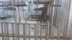 Préparations intensives dans les abattoirs de Sanaa pour fournir des services de sacrifice de l'Aïd Al-Adha