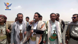Al-Dailami, Toaiman, Al-Soqatri und eine Reihe von Beamten Inspiziert Bedingungen der auf der Al-Jedaan-Achse stationierten Personen 