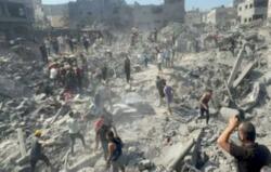  الدفاع المدني بغزة: العديد من الجرحى استشهدوا تحت الأنقاض لعدم تمكنا من إنقاذهم