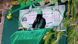 الهيئة النسائية بحجة تحتفي بثورة 21 سبتمبر