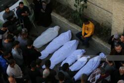    استشهاد 11 فلسطينيا بينهم 6 أشقاء في قطاع غزة