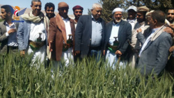 Die Einweihung lder Frühlingssaison im landwirtschaftlichen Bekaa Al-Boun in Amran