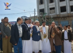 Abu Lohoum legt den Grundstein für Wasserprojekte im Fara Al-Odain in Ibb