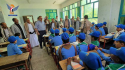 تفقد الأنشطة والدورات الصيفية بمدرسة الإمام علي بالمحويت
