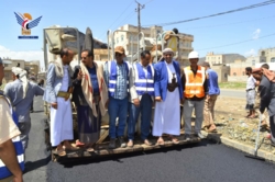 Street 28 maintenance project in Sanhan district
