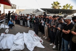 ارتقاء اربعة شهداء في مخيم النصيرات وسط قطاع غزة